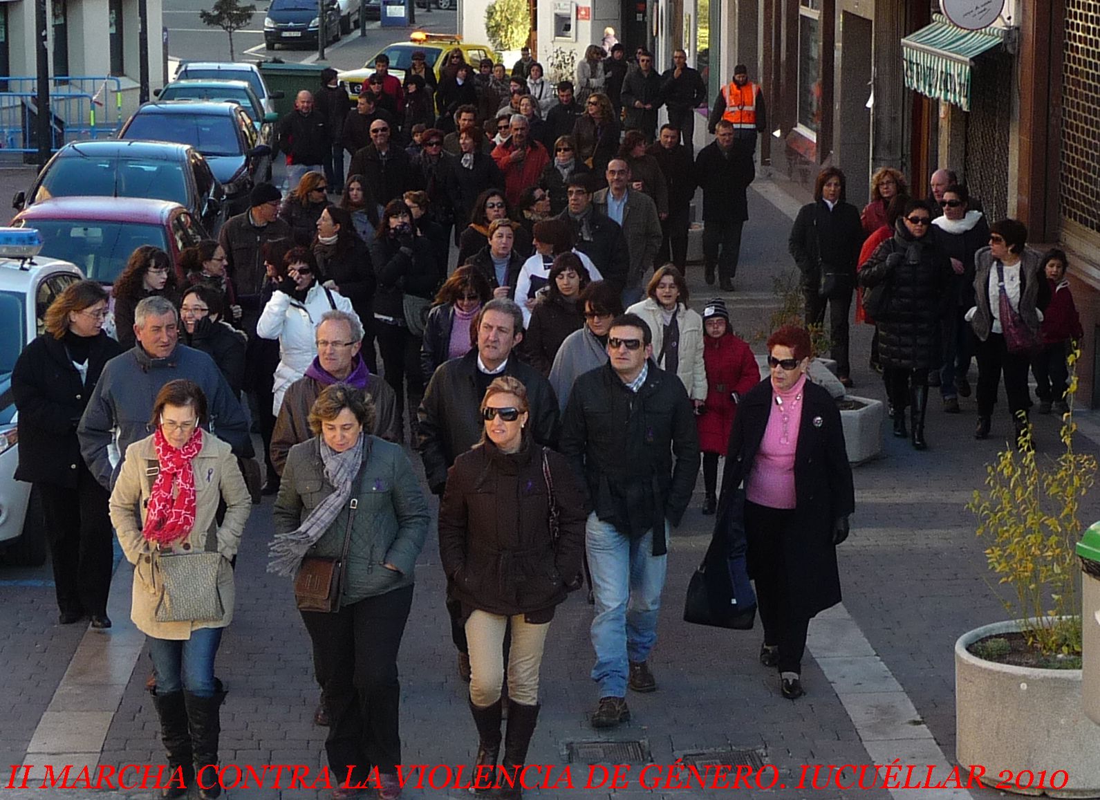 II Marcha contra la violencia de género en Cuéllar