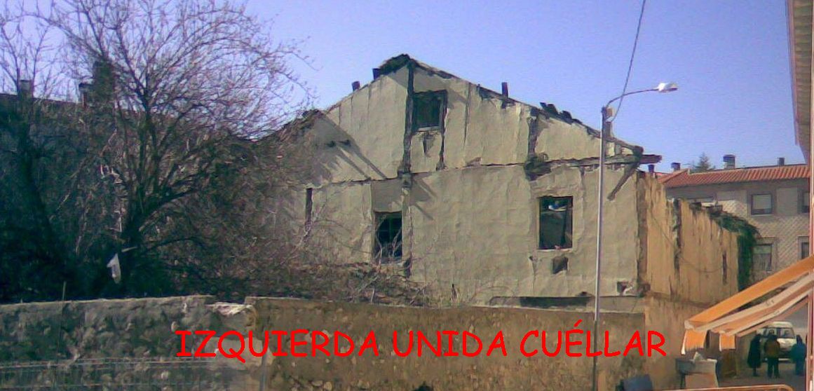 Edificio de las tenerias antes de ser derribado
